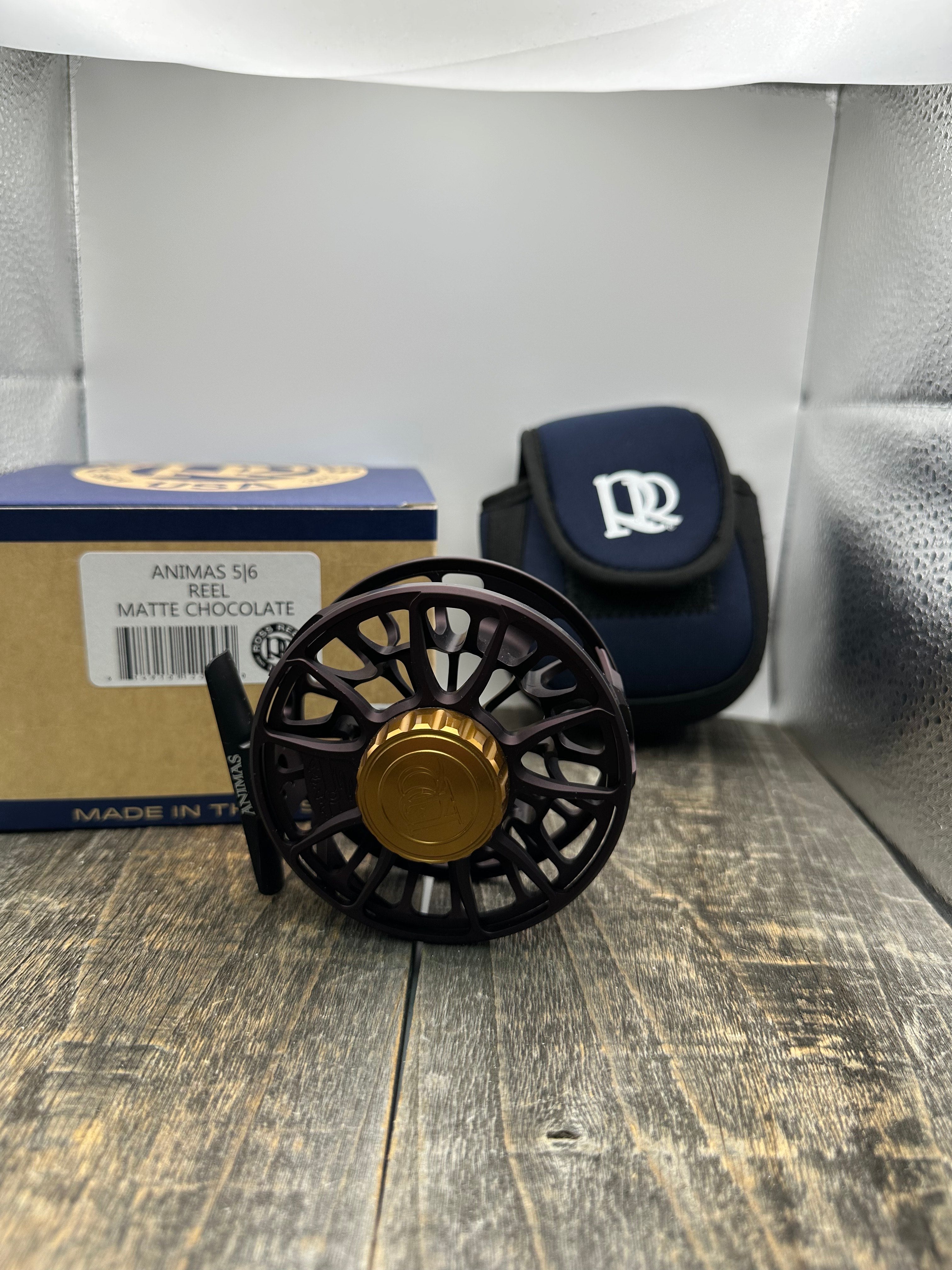 Ross Reels Animas Special Edition-Matte Chocolate 5/6 Fly Reel
