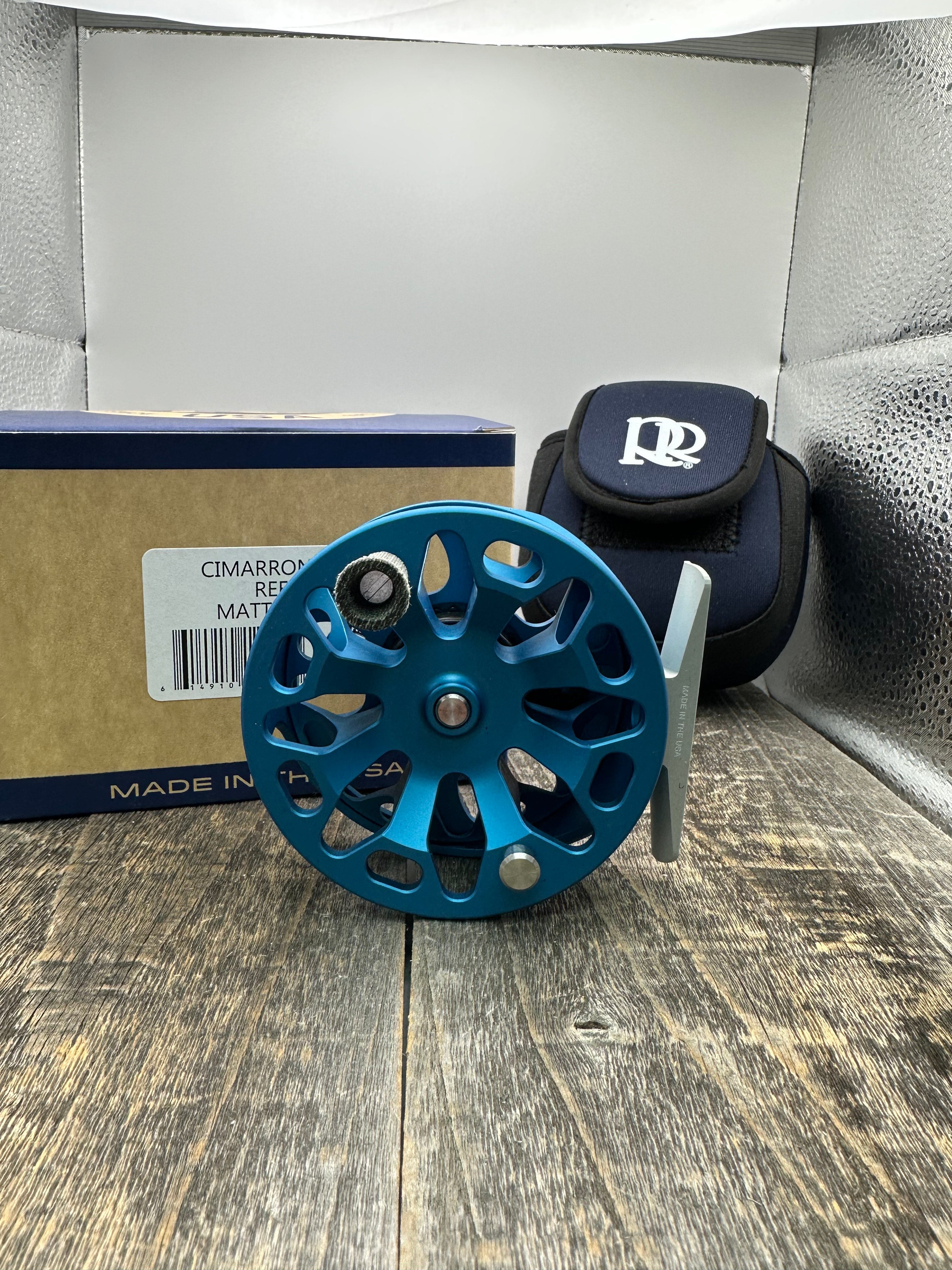 Ross Reels Cimarron Special Edition-Matte Blue 4/5 Fly Reel