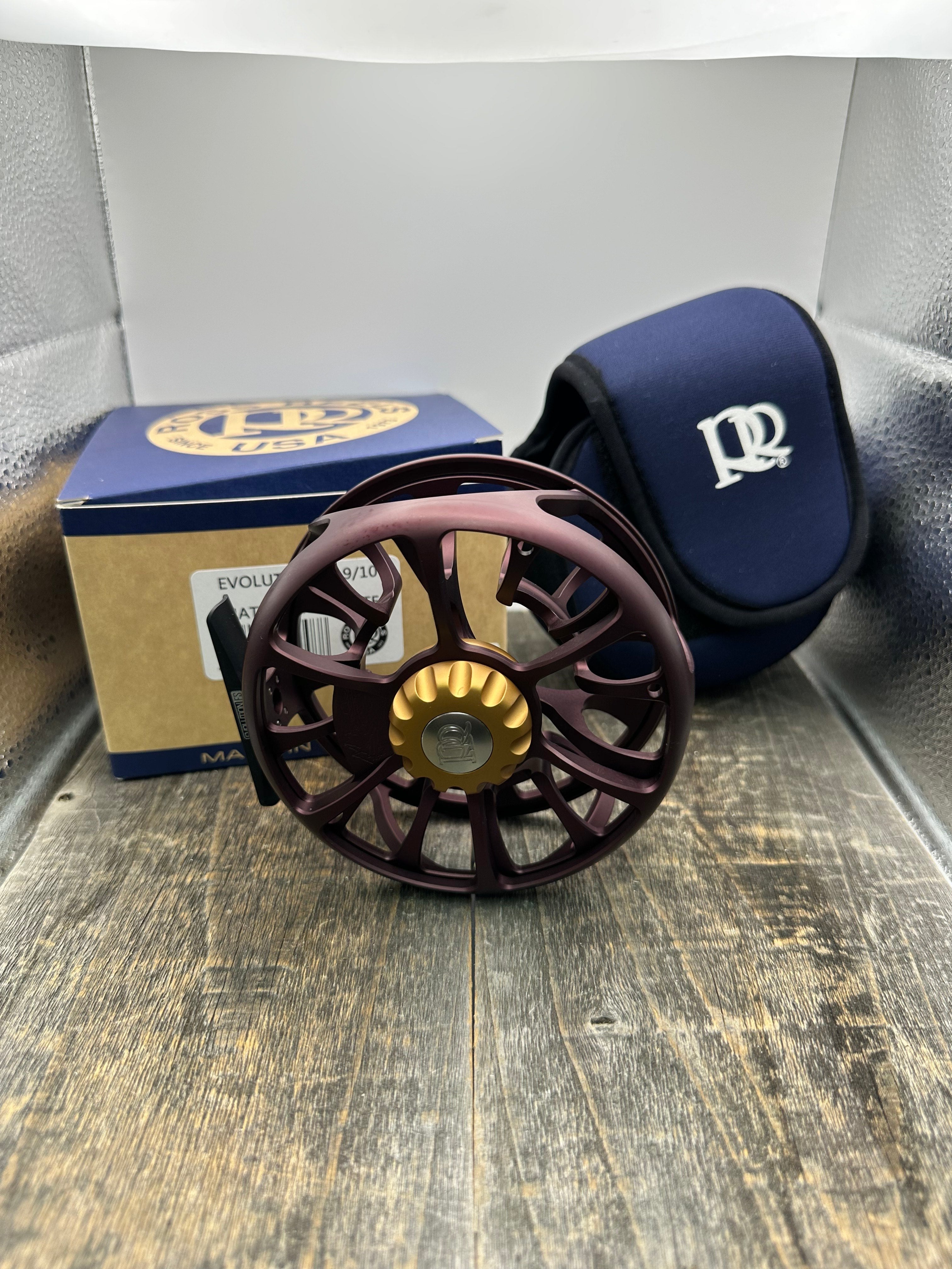 Ross Reels Evolution FS Special Edition-Matte Chocolate Fly Reel