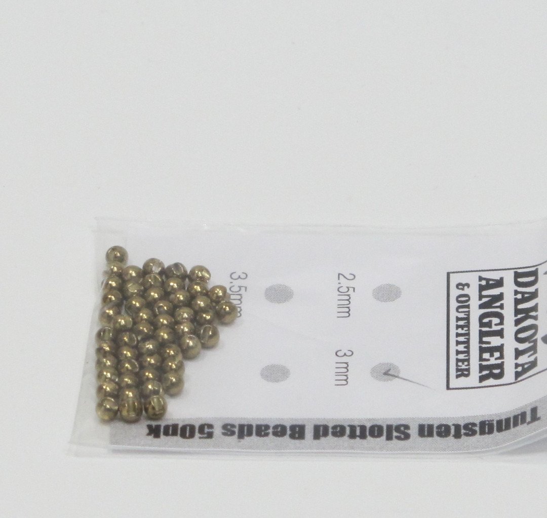 Dakota Angler Slotted Beads Metallic Olive