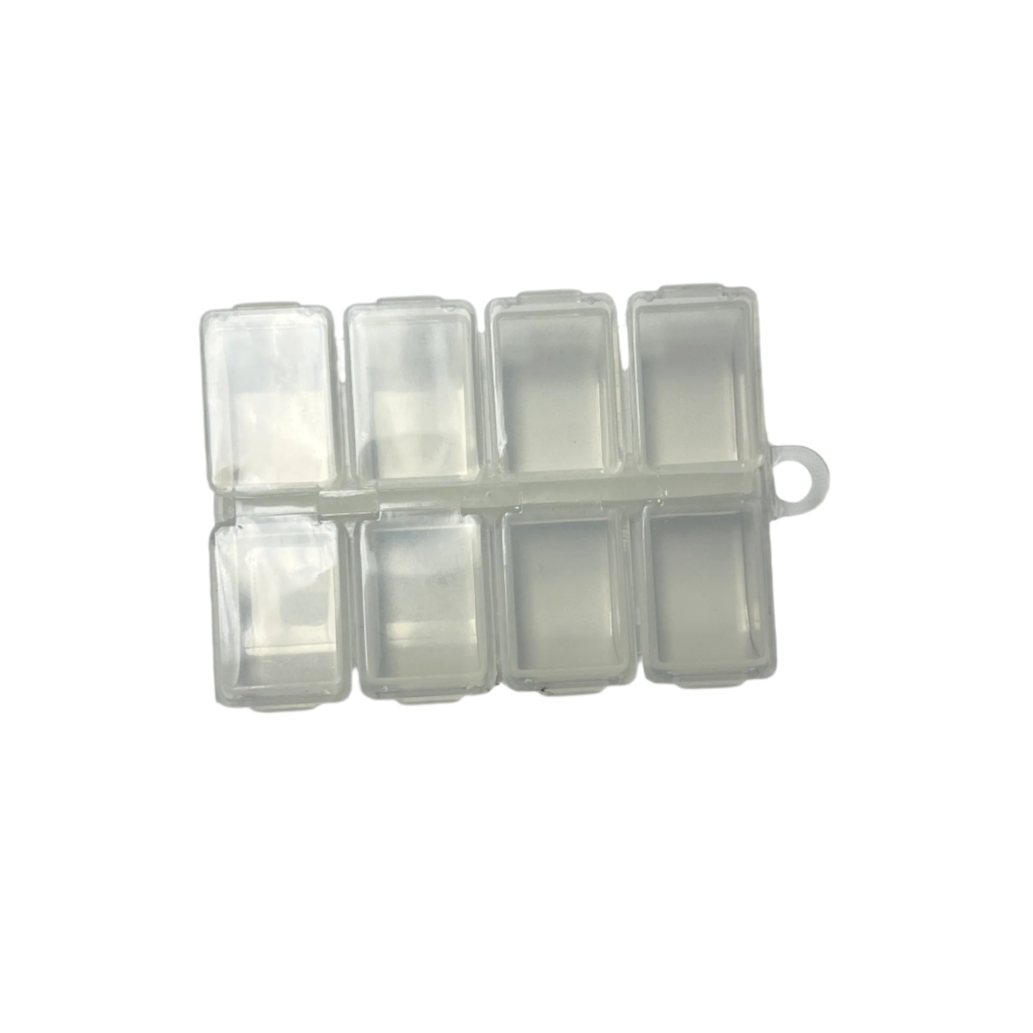 Angler's Accessories  Snap Top Midge Box, 8-Comp Fly Box