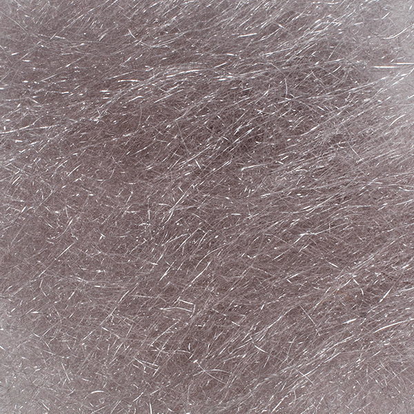 Arizona Crystal Minnow Hair Dark Silver Flash, Wing Materials