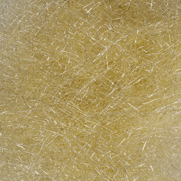 Arizona Crystal Minnow Hair Honey Flash, Wing Materials