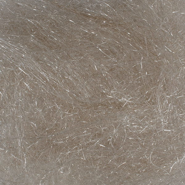 Arizona Crystal Minnow Hair Light Olive Dun Flash, Wing Materials