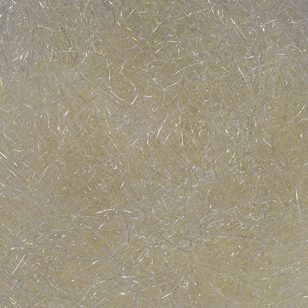 Arizona Crystal Minnow Hair Light Silver Olive Flash, Wing Materials