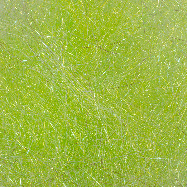 Arizona Diamond Hair Chartreuse Flash, Wing Materials
