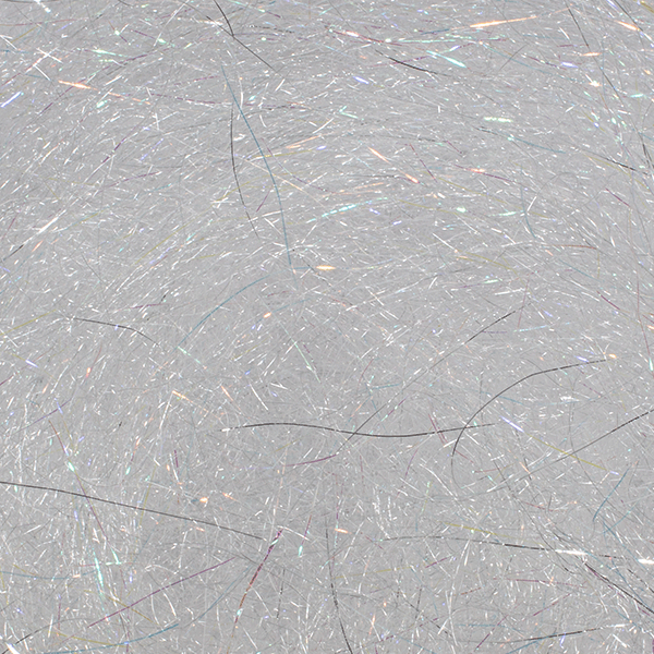 Arizona Diamond Hair Silver Minnow Flash, Wing Materials