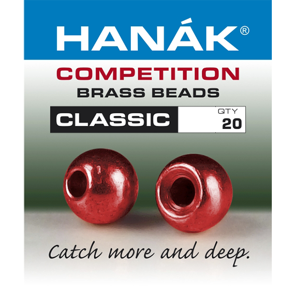 Hanak Brass Metallic+ Beads - 20 pack Beads, Eyes, Coneheads