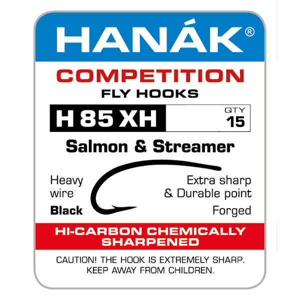Hanak H 85 XH Salmon & Streamer Hooks - 15 pack #02 Hooks