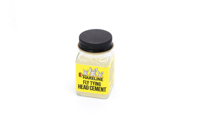 Hareline Fly Tying Head Cement 1oz ORMD Cements, Glue, Epoxy