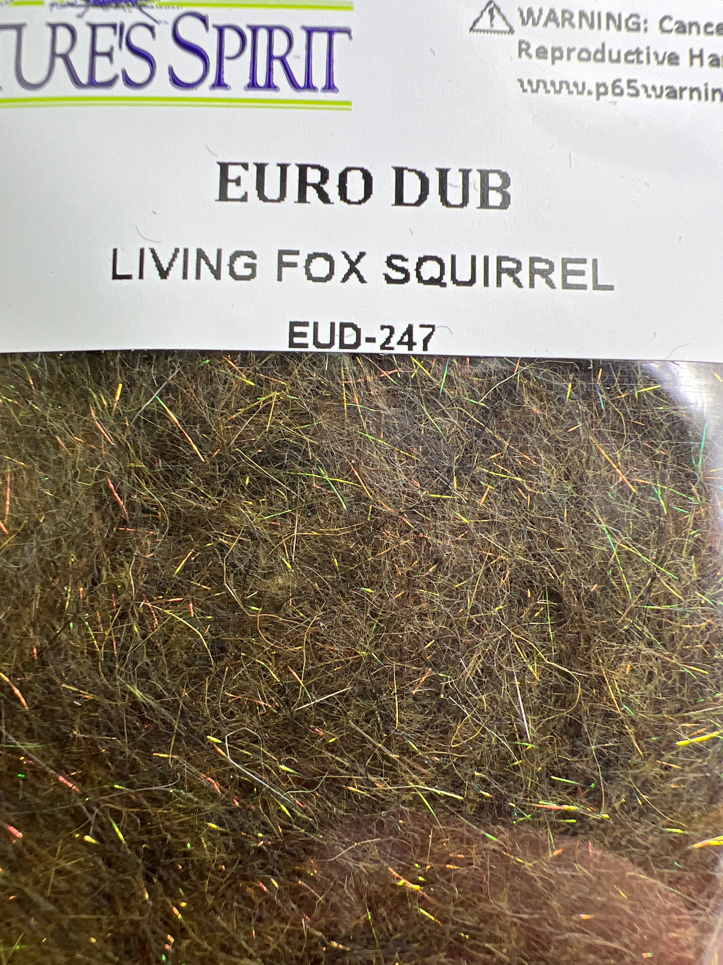 Nature's Sprit Euro Dub Dubbing Living Fox Squirrel Dubbing