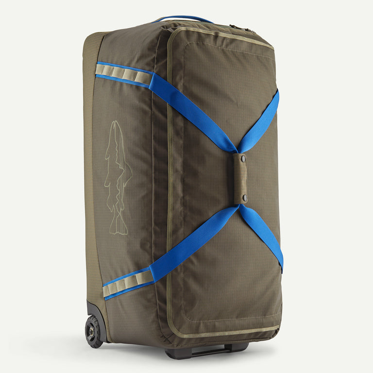 Patagonia Black Hole Wheeled Duffel 100L Basin Green Luggage