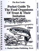 Pocket Guide To The Food Organisms Of Trout & Their Imitation by Ron Cordes Books