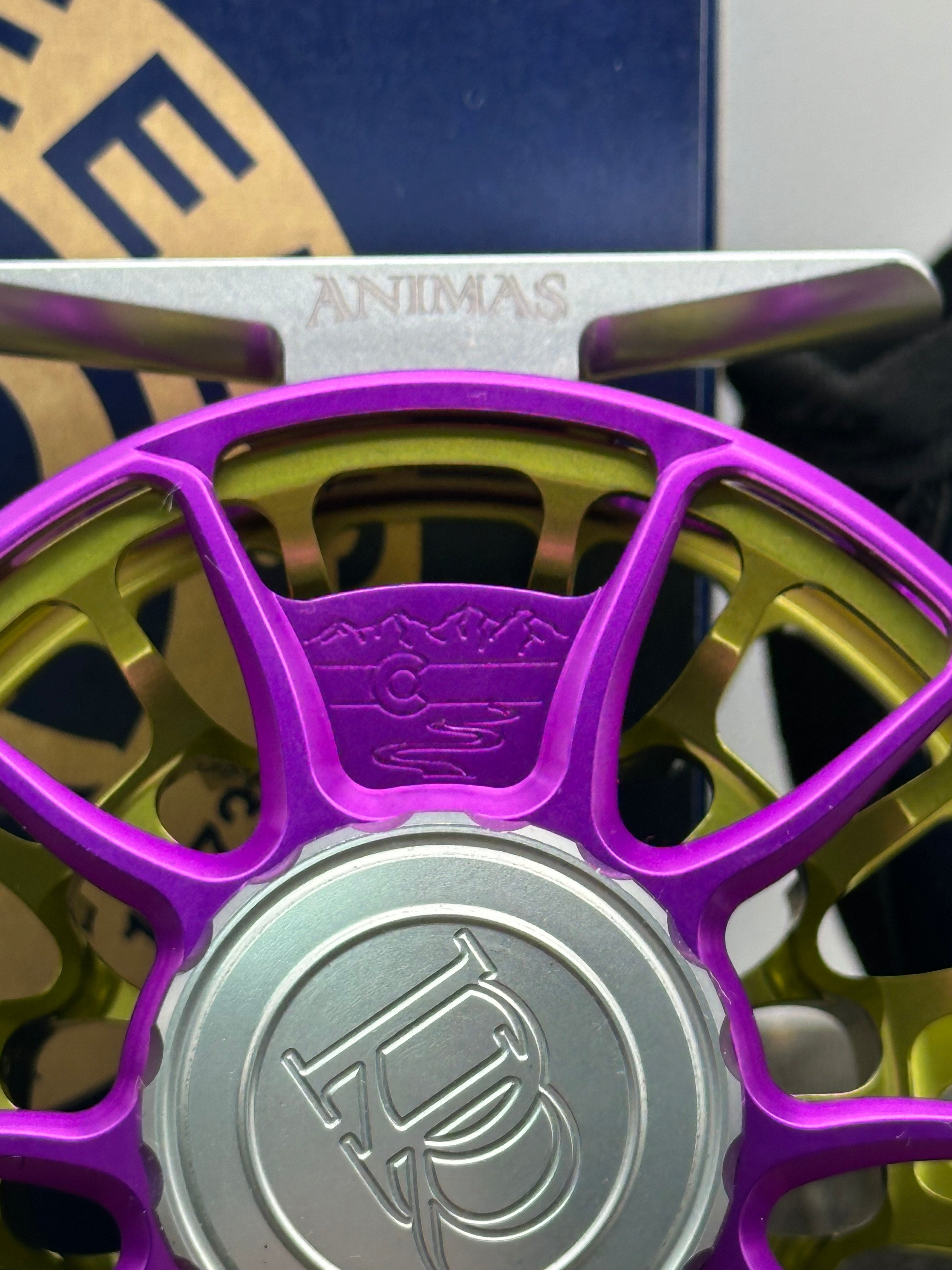 Ross Reels Animas Special Edition- Mardi Gras Fly Reel