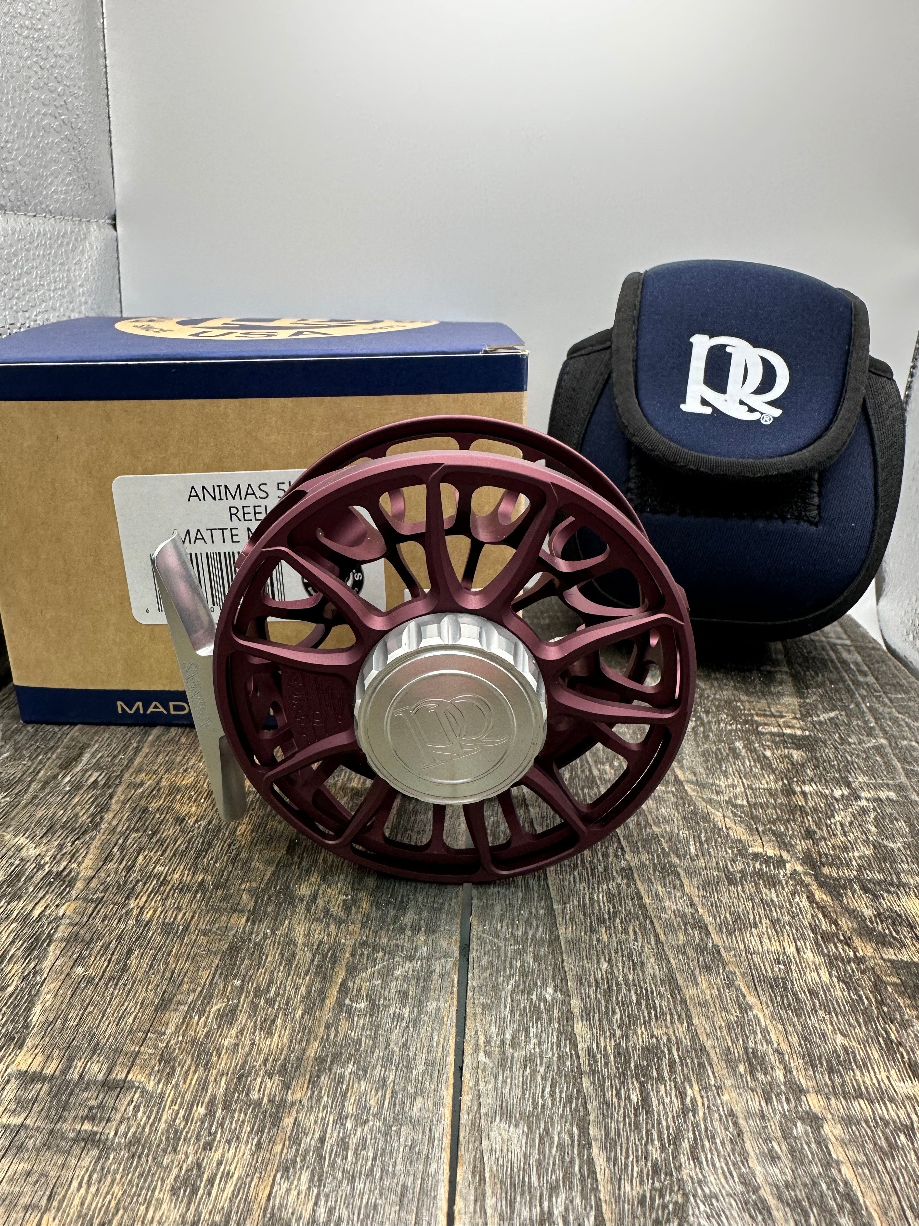Ross Reels Animas Special Edition-Matte Merlot 5/6 Fly Reel