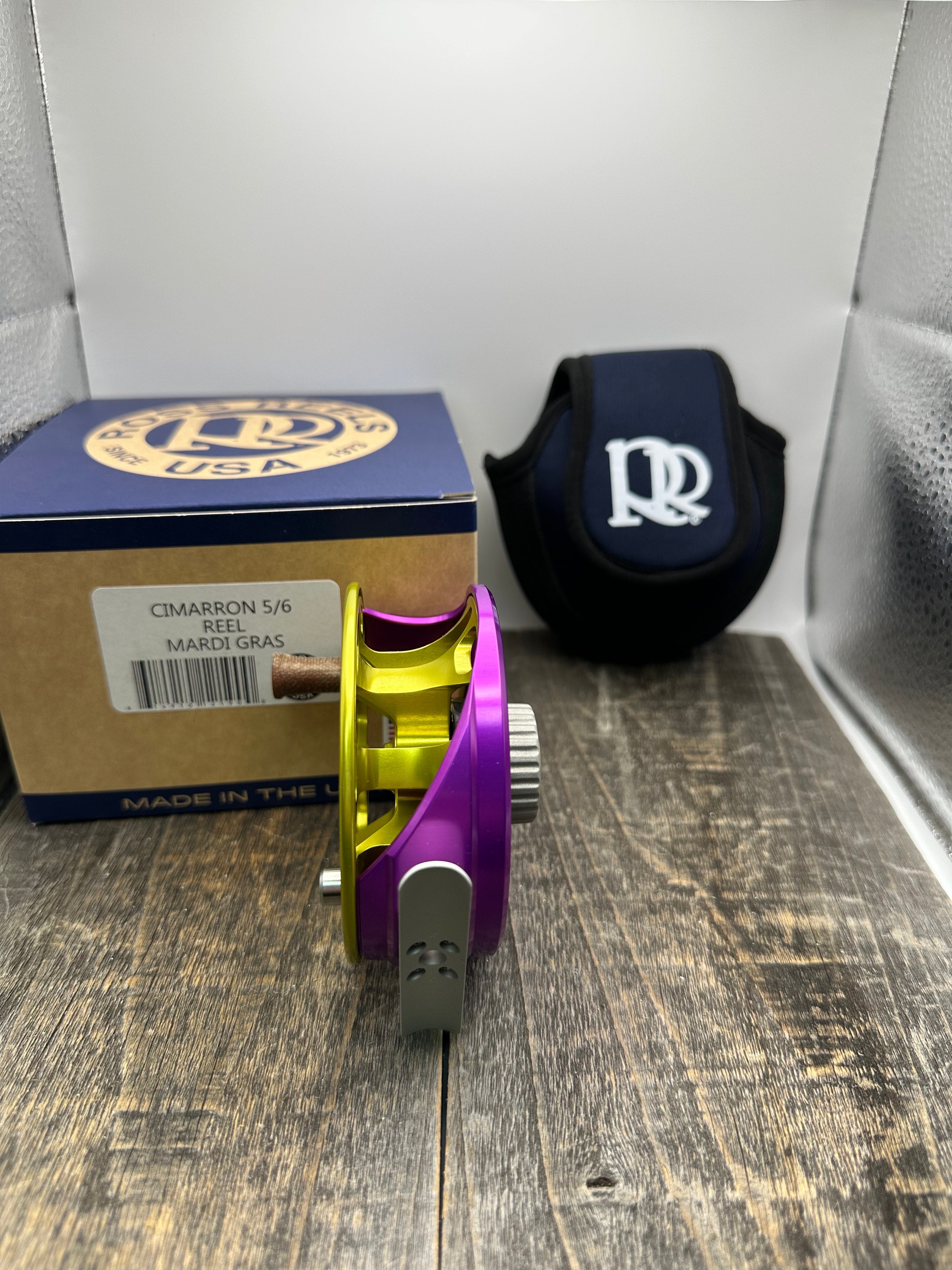 Ross Reels Cimarron Special Edition-Mardi Gras Fly Reel