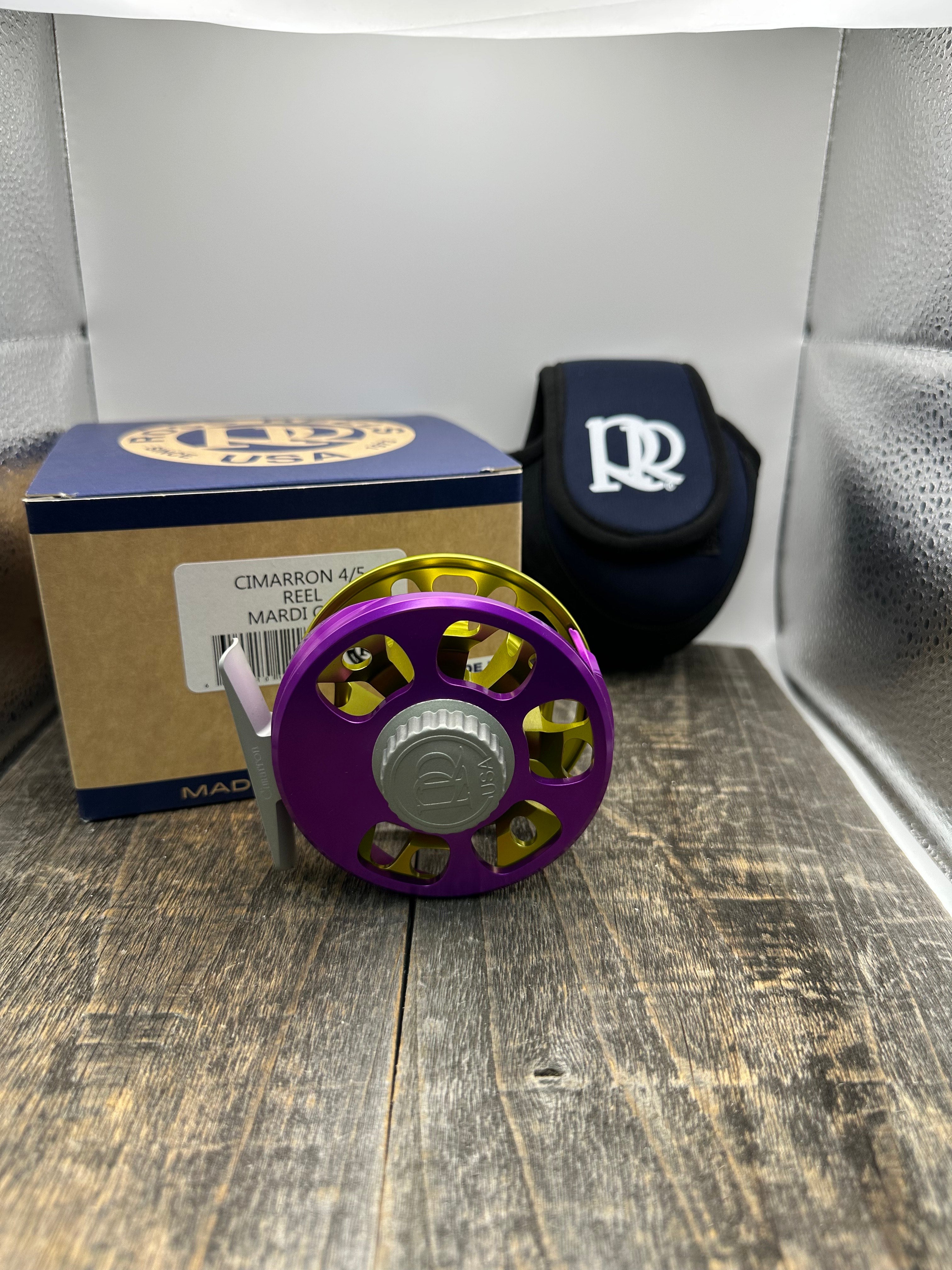 Ross Reels Cimarron Special Edition-Mardi Gras Fly Reel