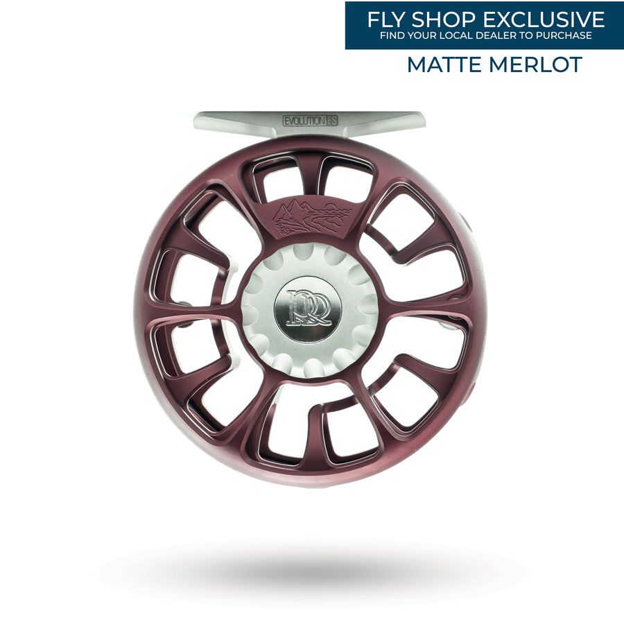 Ross Reels Evolution FS Special Edition-Matte Merlot Fly Reel