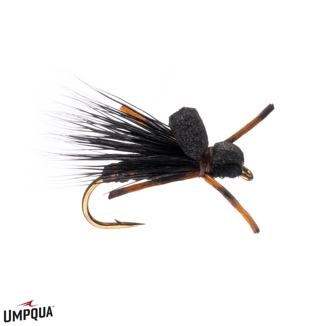 Scott's Mangler Stonefly 16 / Nemoura - Little Black Stonefly Trout Flies