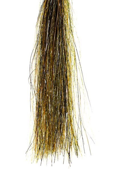 Senyo's Shadow Fiber Blend Sculpin Olive Flash, Wing Materials