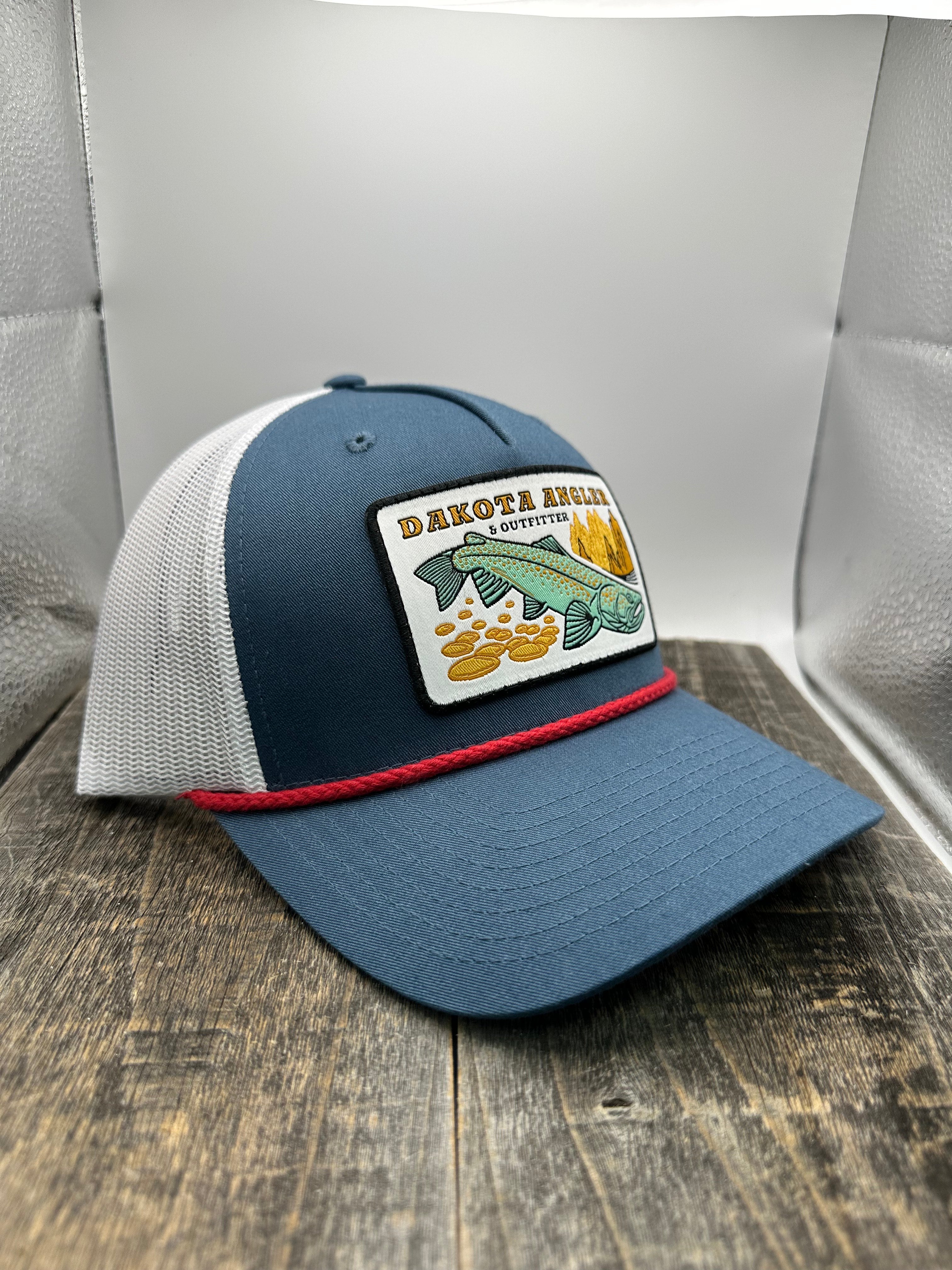 Shop Logo Patch Rope Trucker Cap Hats, Gloves, Socks, Belts