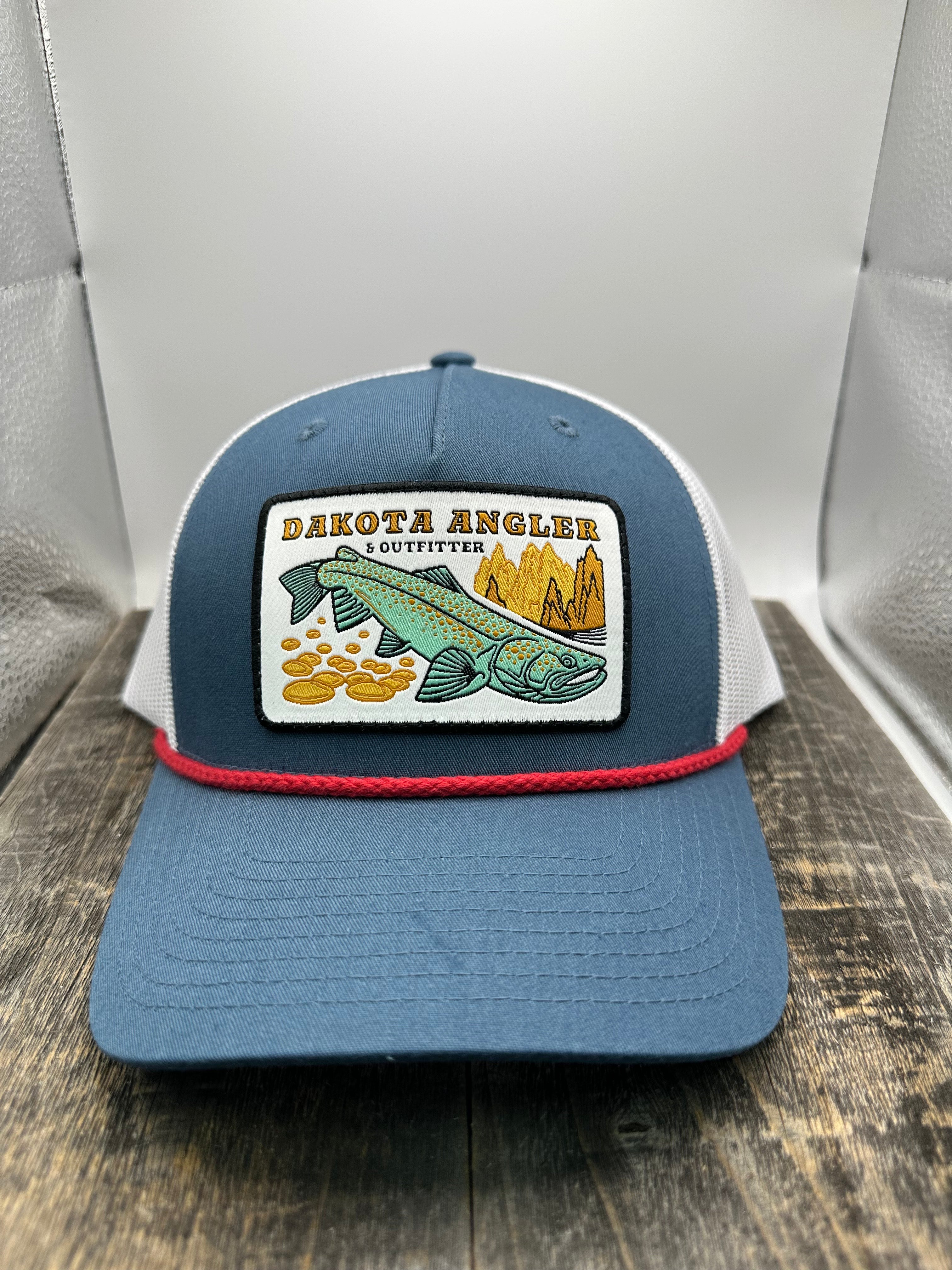 Shop Logo Patch Rope Trucker Cap Pale Indigo/White Cranberry Hats, Gloves, Socks, Belts