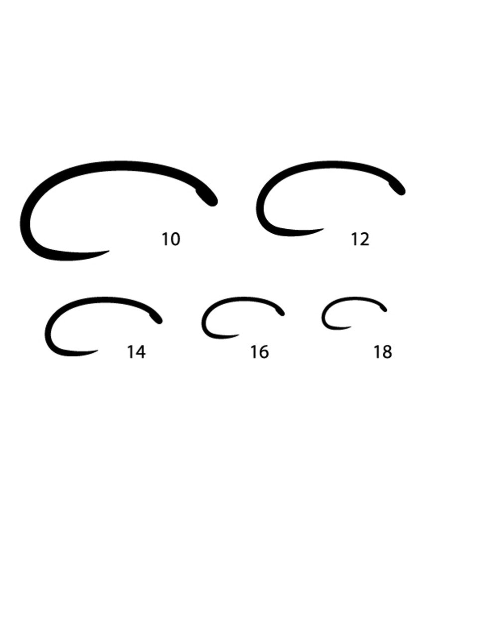 Umpqua XC310-BL-BN Hook Hooks