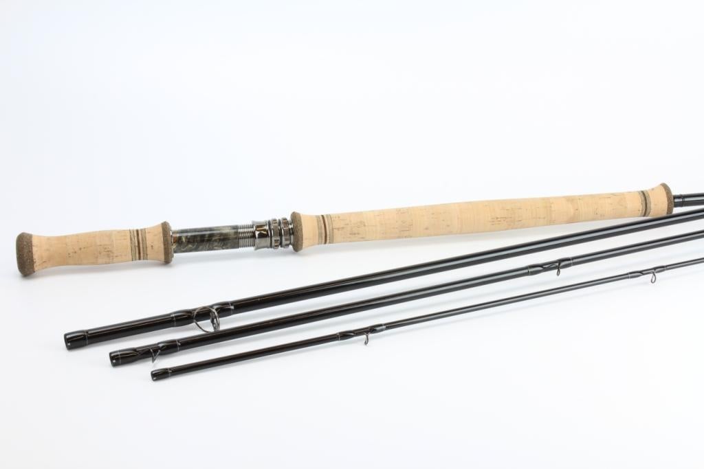 CF Burkheimer 7117-4 Vintage Build 11' 7 Weight Spey Rod Fly Rods