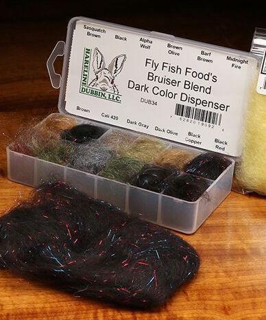 Fly Fish Food's Bruiser Blend Dark Color Dispenser