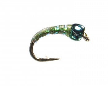 Green Weenie Midge Pattern Bighorn River Trout Fly