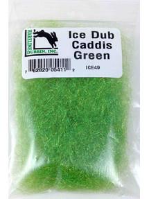 Hareline Ice Dub Dubbing Caddis Green Dubbing