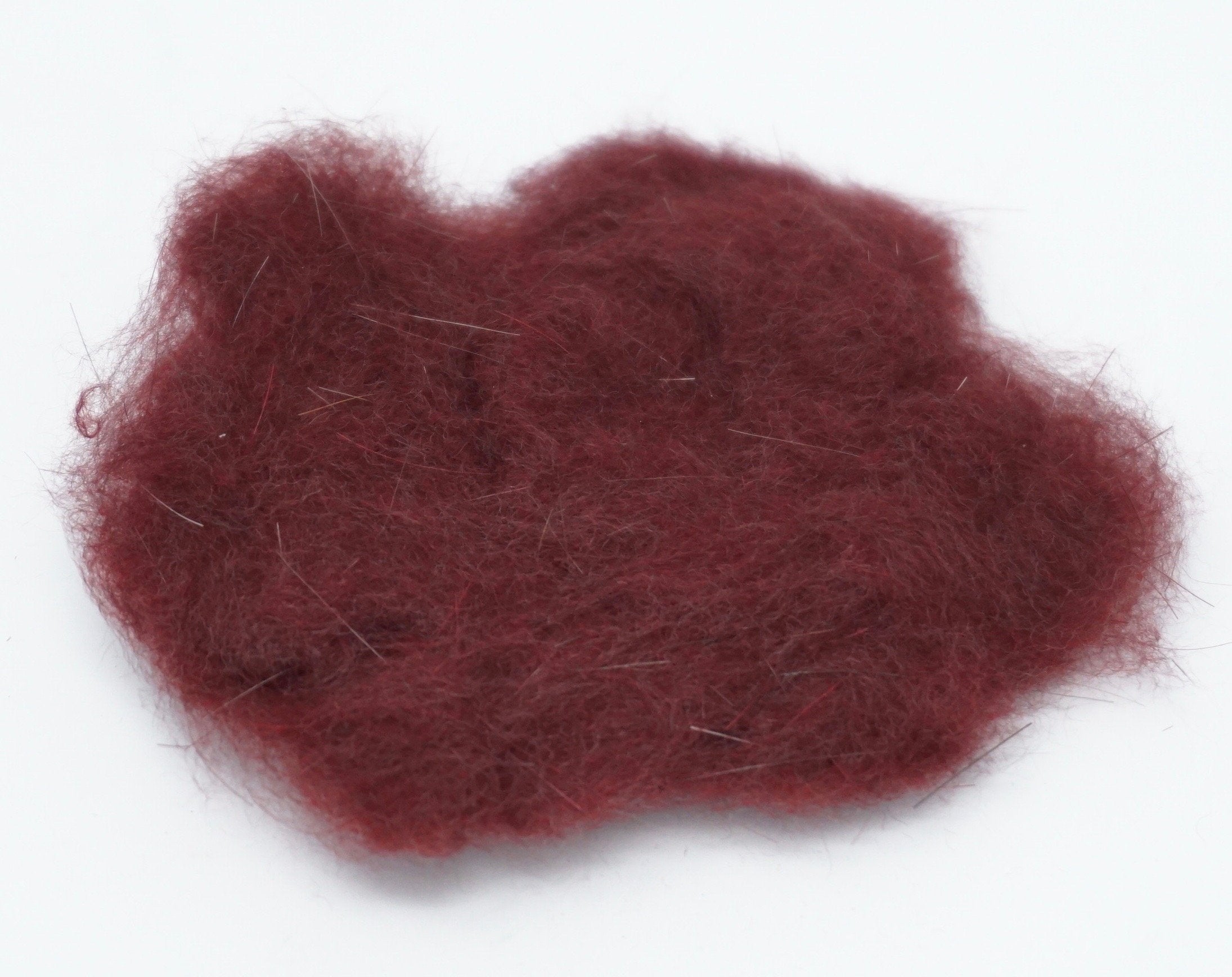 Nature's Spirit Beaver Dry Fly Dubbing Claret 