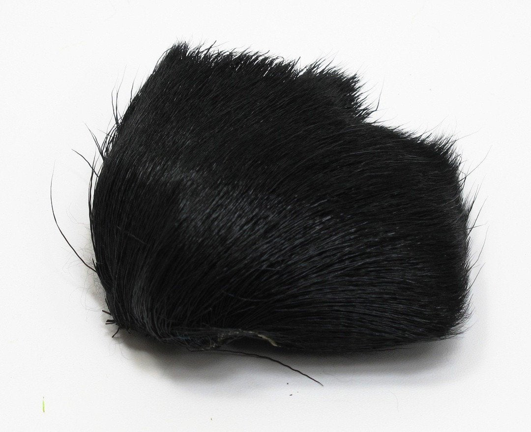Nature's Spirit Dyed Deer Belly Hair Black