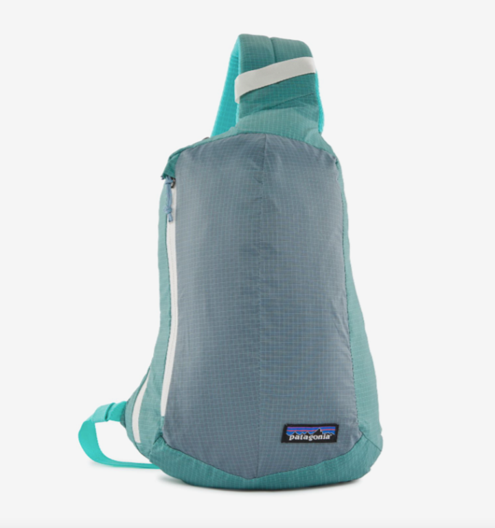 Patagonia Ultralight Black Hole Sling Fresh Teal w/ Plume Grey Vests & Packs