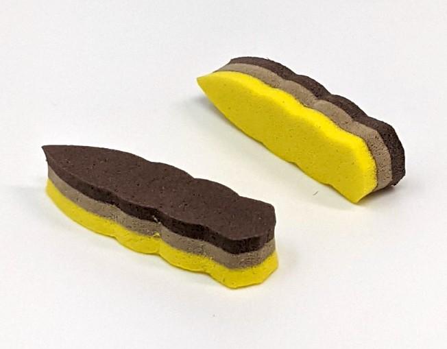 Rainy's Foam Gorilla Bodies Tan/Yellow/Brown / size 10 Chenilles, Body Materials