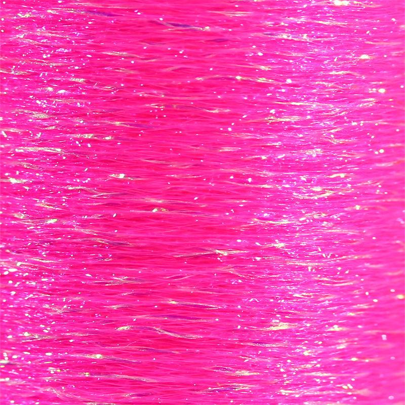 Veevus Mini Flat Braid Fl. Pink Chenilles, Body Materials