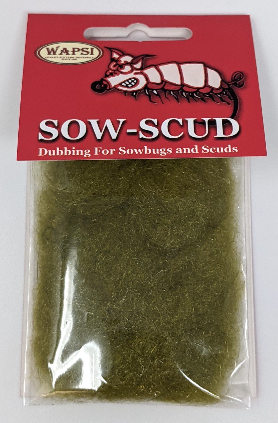 Wapsi Sow-Scud Dubbing Light Olive Dubbing